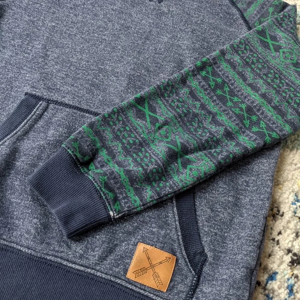 Gymboree Sweatshirt with‎ Aztec Sleeves